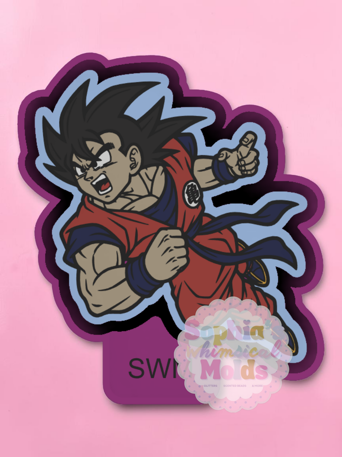 Battle Goku - Premium Silicone Mold
