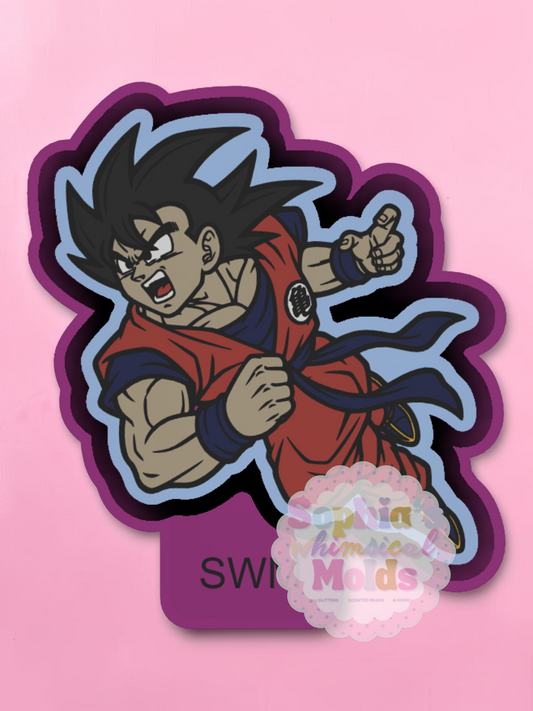 Battle Goku - Premium Silicone Mold