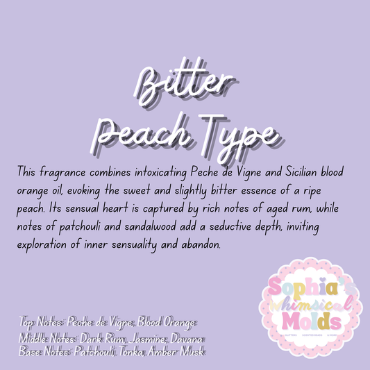 Bitter Peach Type - Pre-Scented Aroma Beads