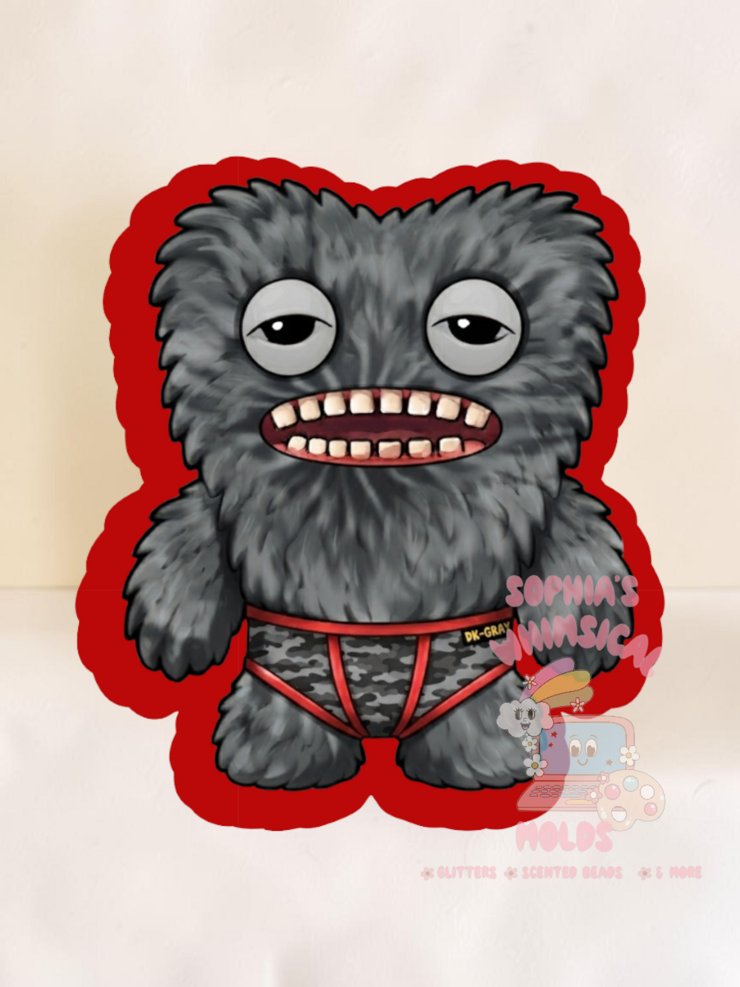 Fuzzy Fuggler - Cardstock Inserts for Silicone Mold