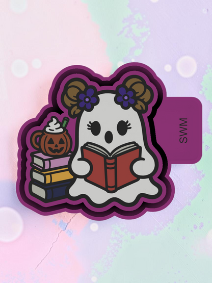 Book Ghost Pumpkin - Custom Premium Car Air Freshener