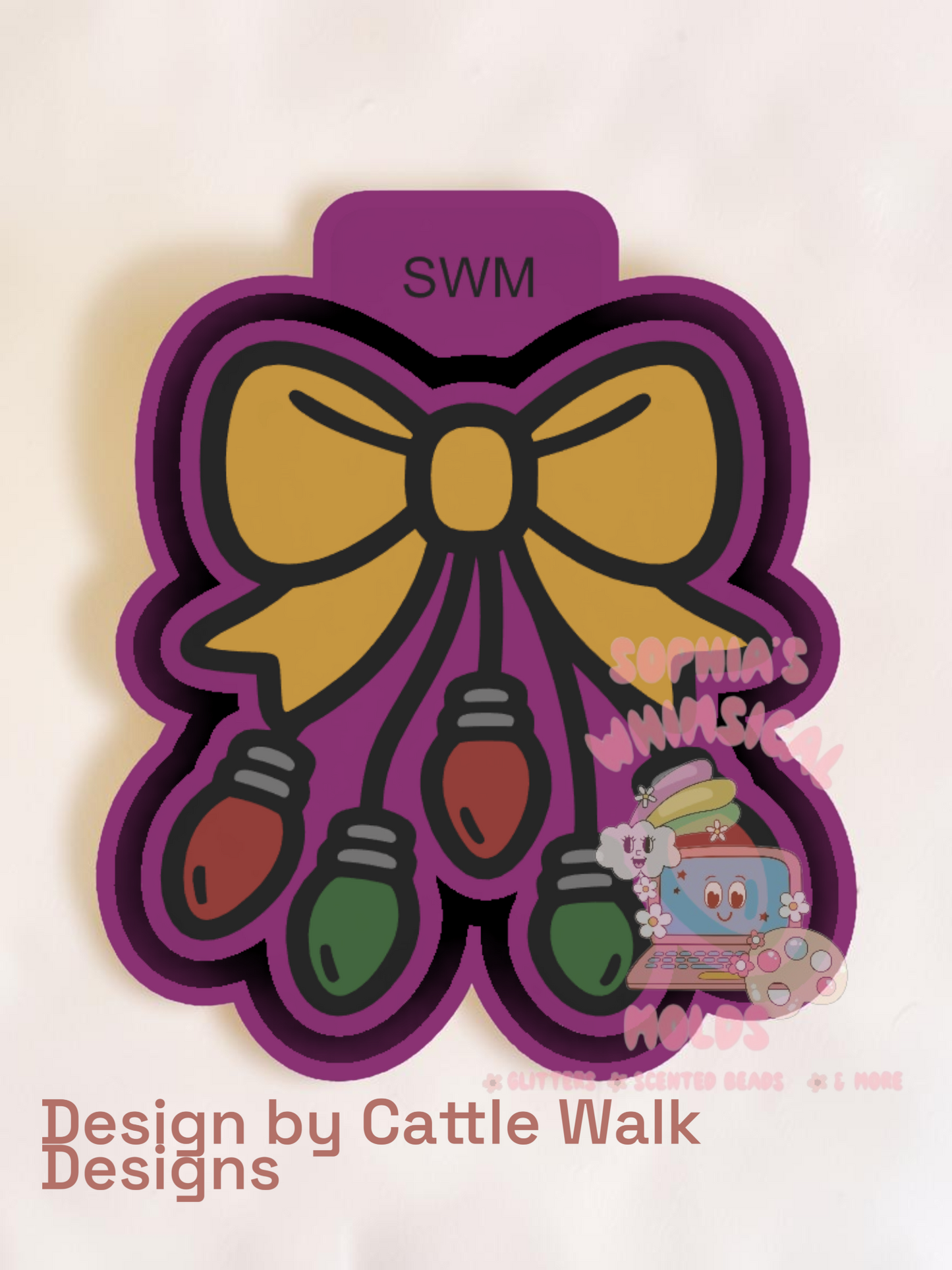 Bow Christmas Bulbs - Premium Silicone Mold