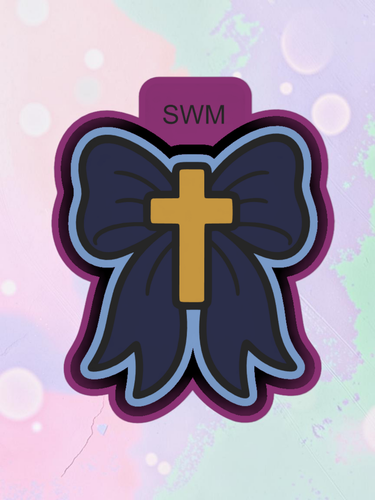 Bow Cross - Custom Premium Car Air Freshener