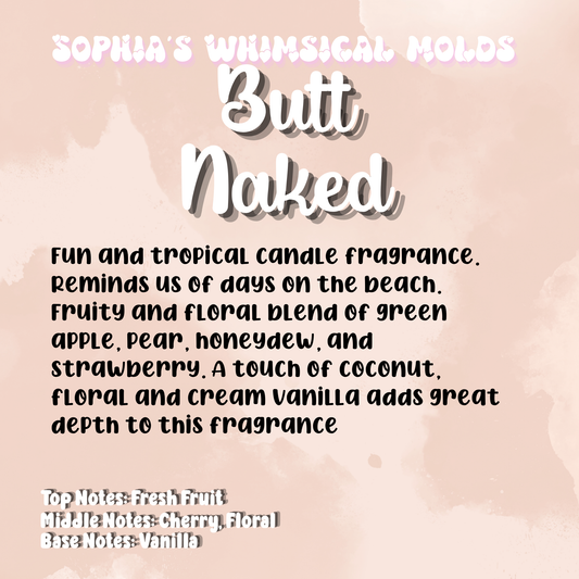 Butt Naked - Pre-Scented Aroma Beads