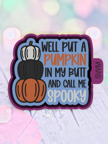Call Me Spooky - Custom Premium Car Air Freshener