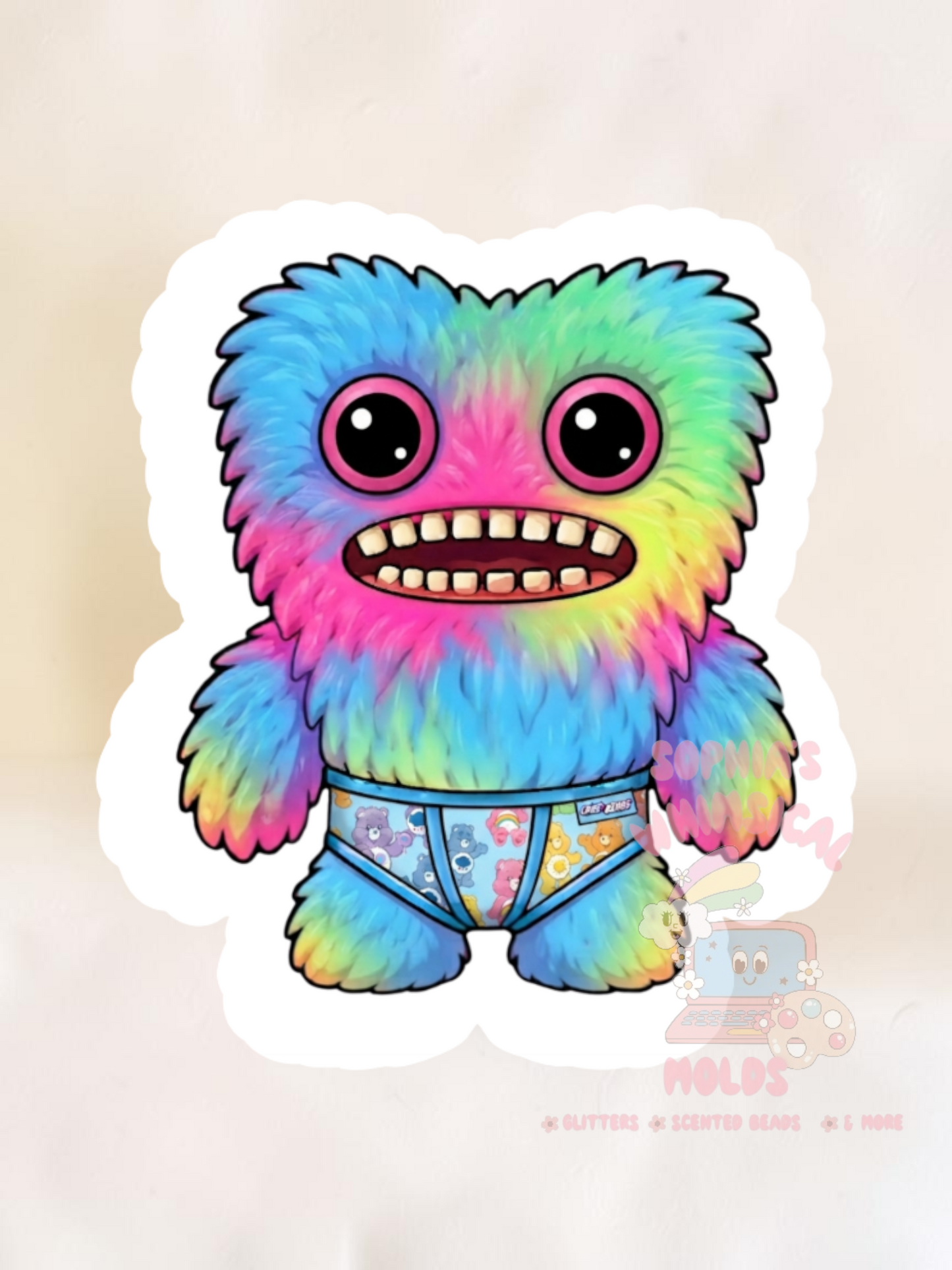 Fuzzy Fuggler - Cardstock Inserts for Silicone Mold