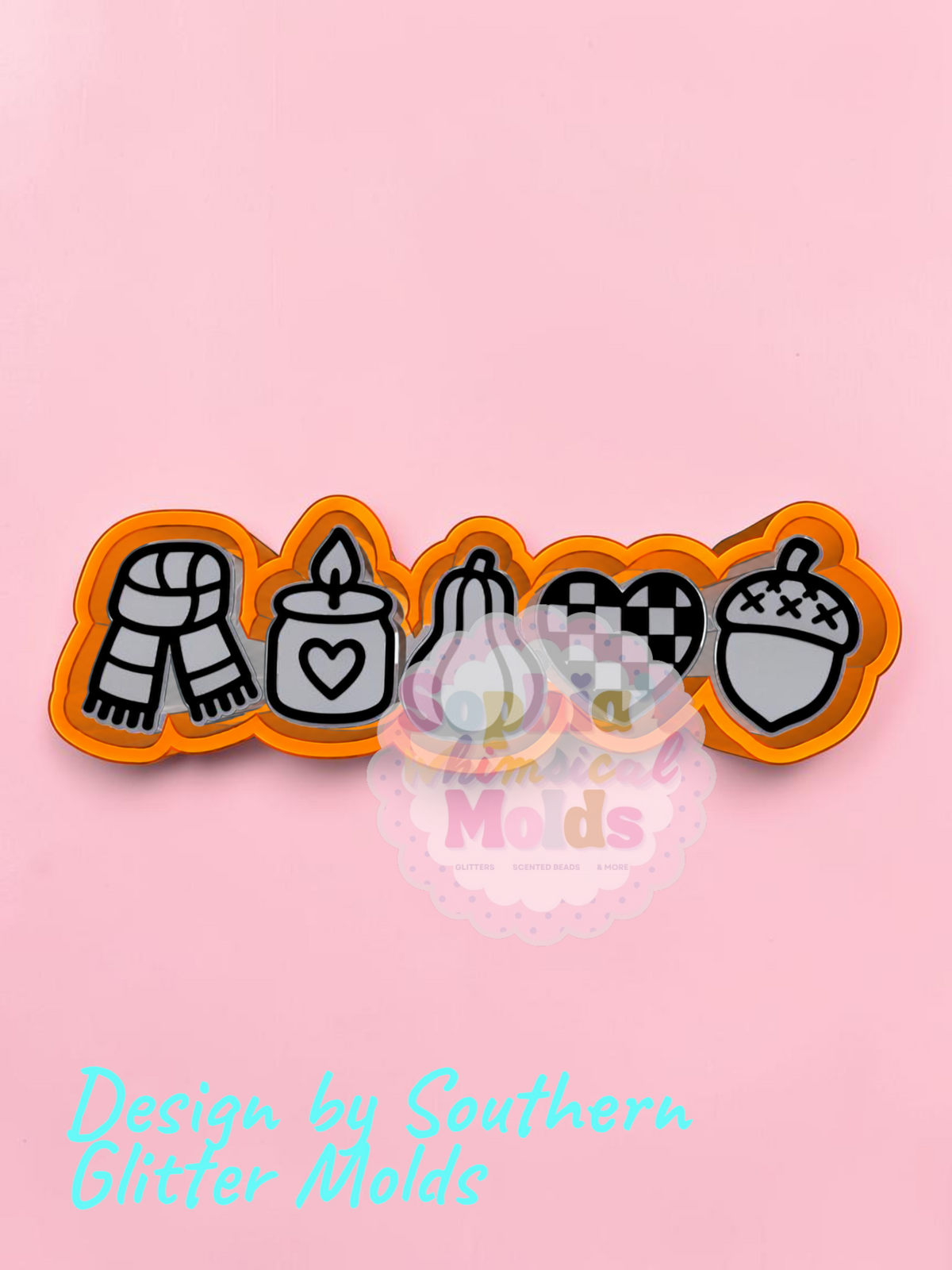 Charm Scarf Candle Bundle - Premium Silicone Mold