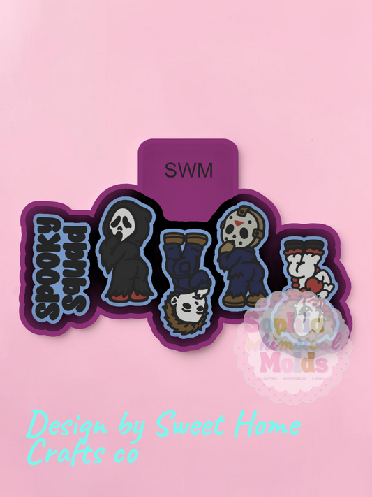 Charm Spooky Squad - Premium Silicone Mold