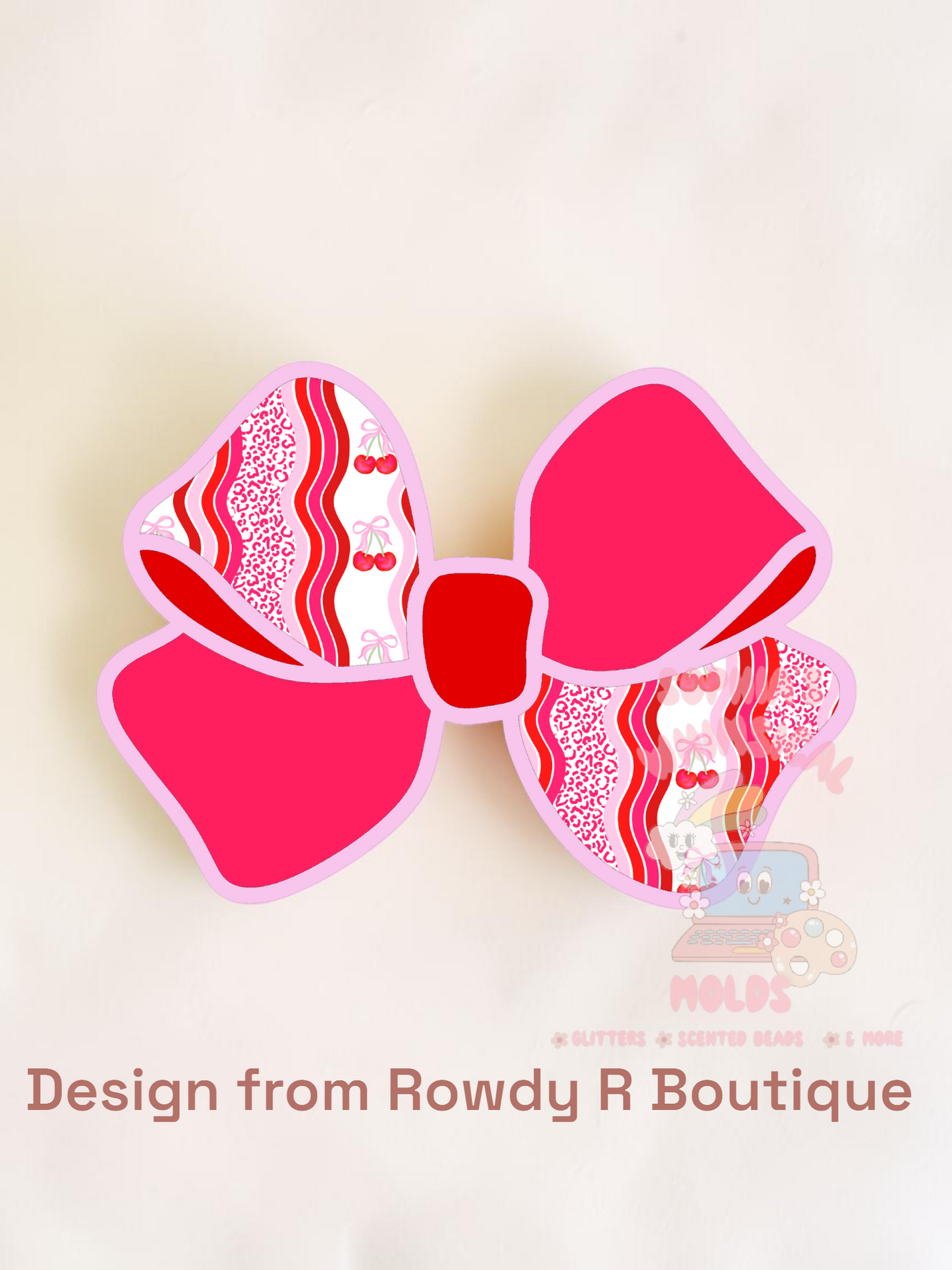 Everyday Bow Cardstock - Cardstock Inserts for Silicone Mold