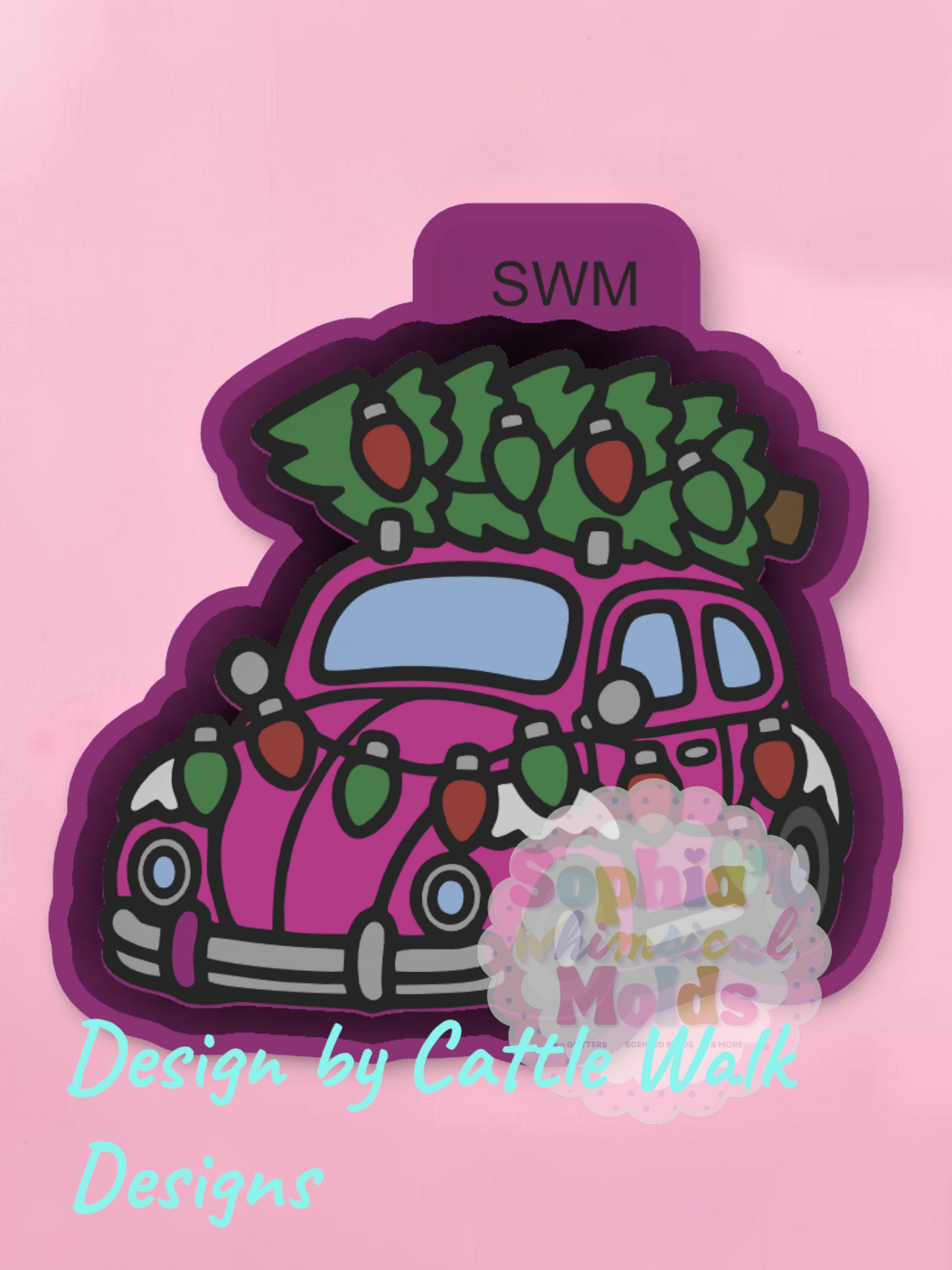 Christmas Car - Premium Silicone Mold