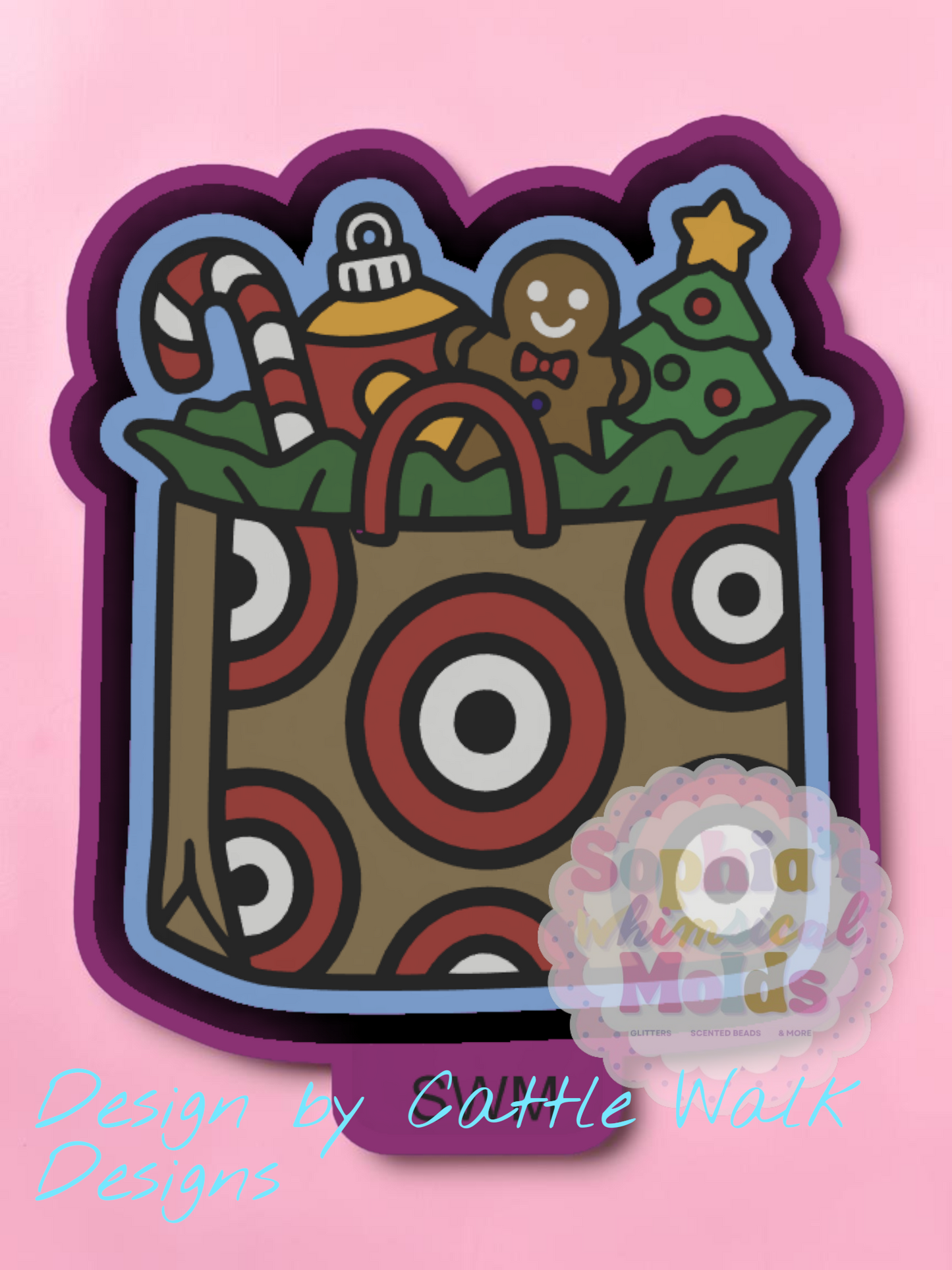 Christmas Shopping Bag - Premium Silicone Mold