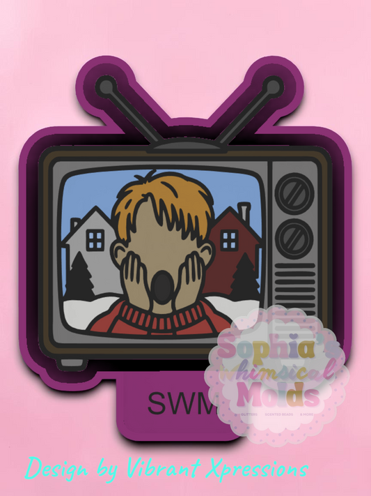 Christmas TV - Premium Silicone Mold