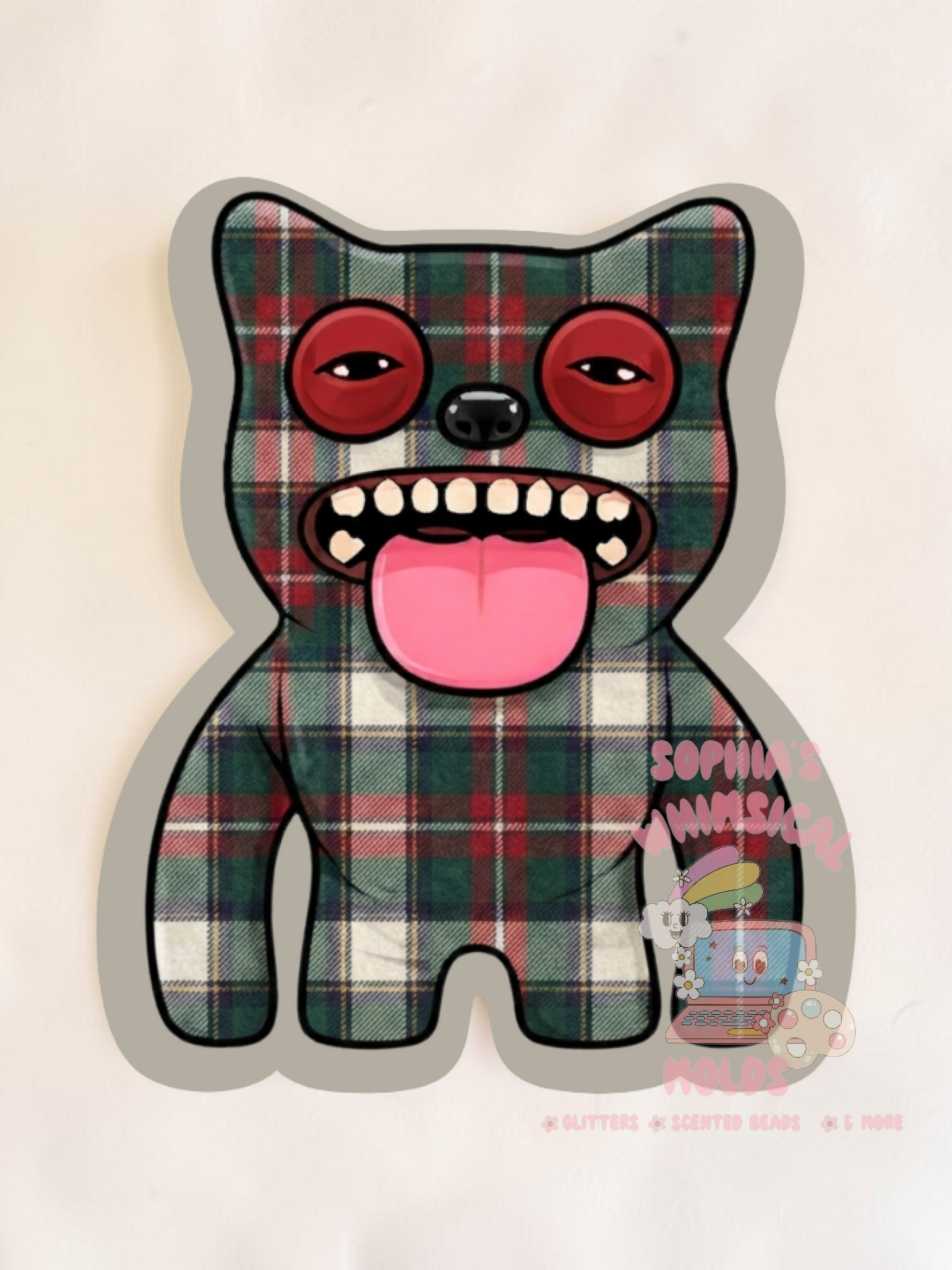 Alien Fuggler - Cardstock Inserts for Silicone Mold