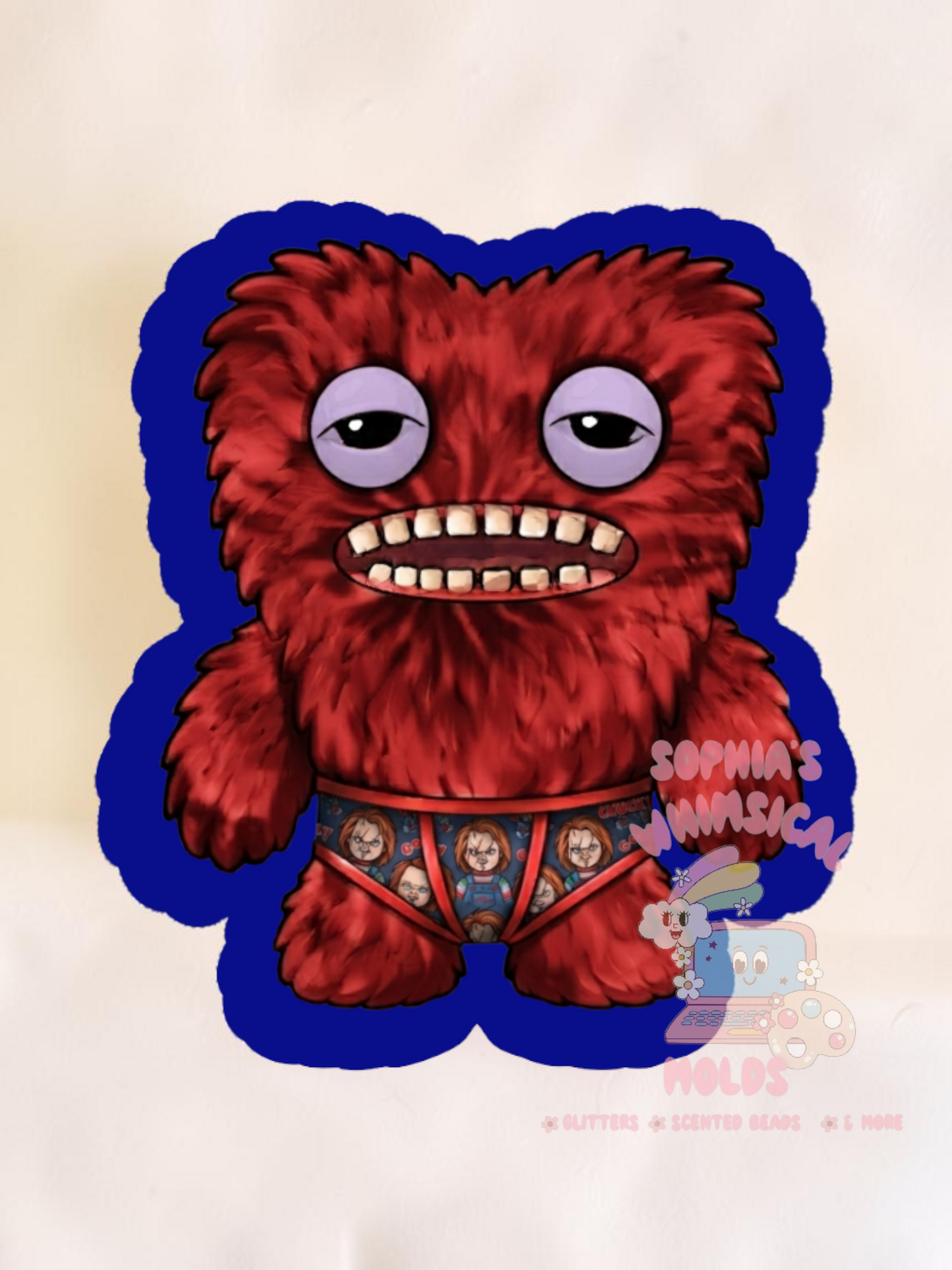 Fuzzy Fuggler - Cardstock Inserts for Silicone Mold