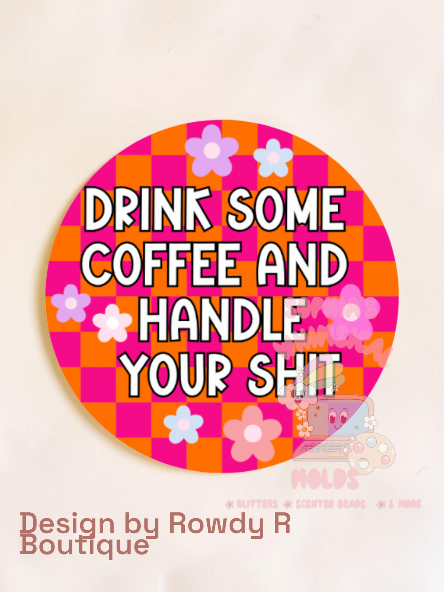 Sassy Round Cardstock - Cardstock Inserts for Silicone Mold