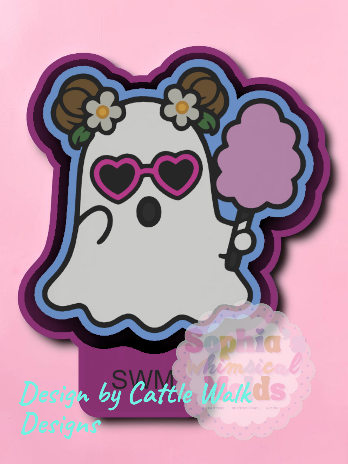 Cotton Candy Ghost - Premium Silicone Mold