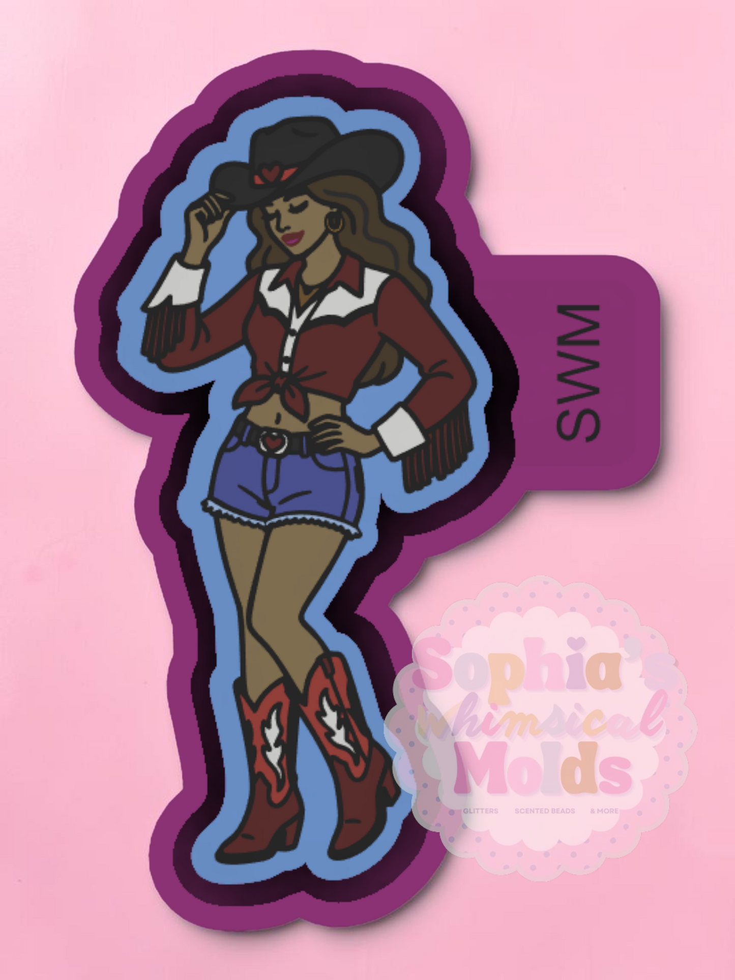 Cowgirl Babe - Premium Silicone Mold
