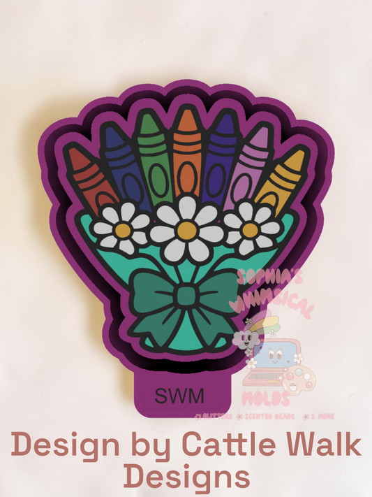 Crayon Bouquet - Premium Silicone Mold