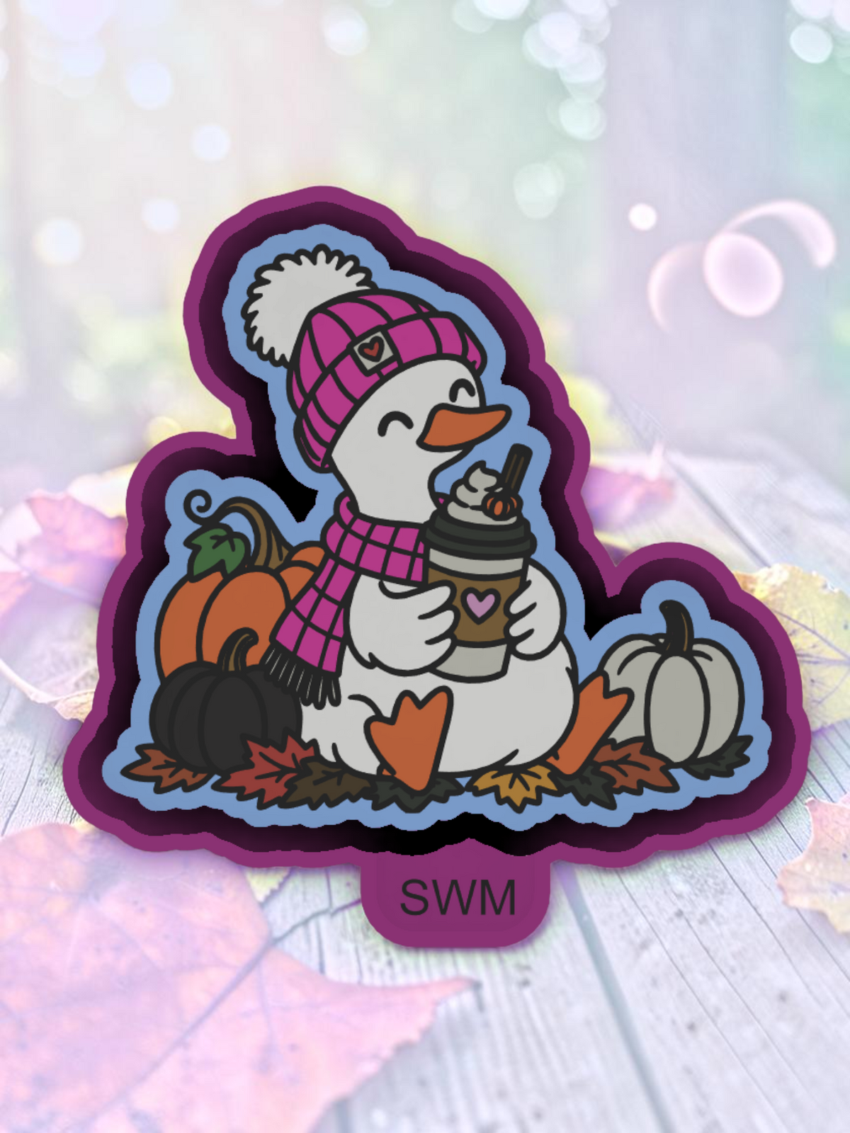 Fall Goose Pumpkin Spice - Custom Premium Car Air Freshener