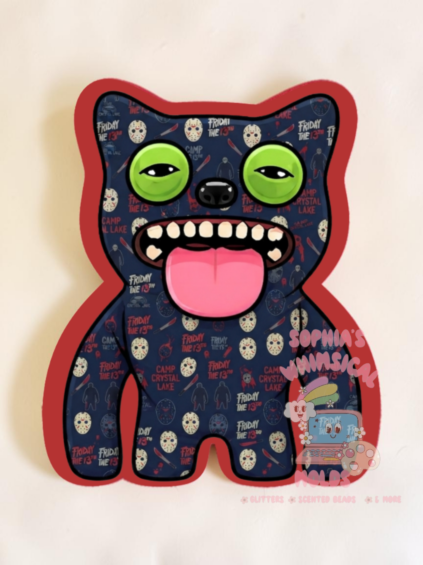 Alien Fuggler - Cardstock Inserts for Silicone Mold