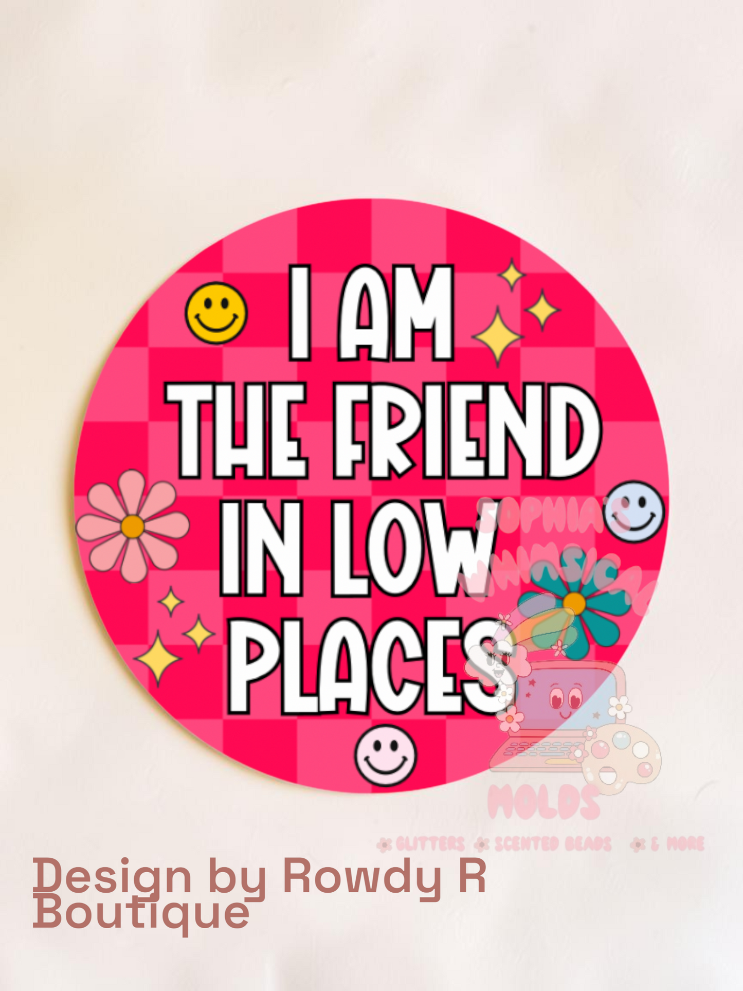 Sassy Round Cardstock - Cardstock Inserts for Silicone Mold