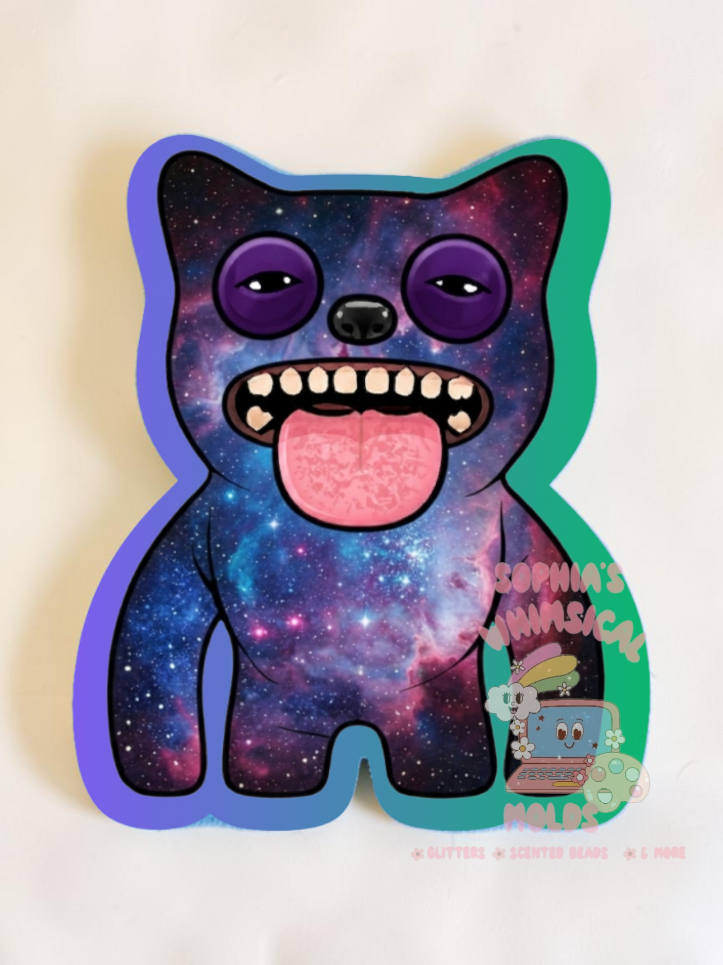 Alien Fuggler - Cardstock Inserts for Silicone Mold