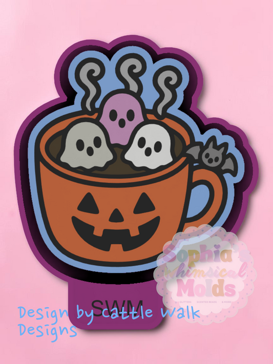 Ghost Marshmallow Cup - Premium Silicone Mold