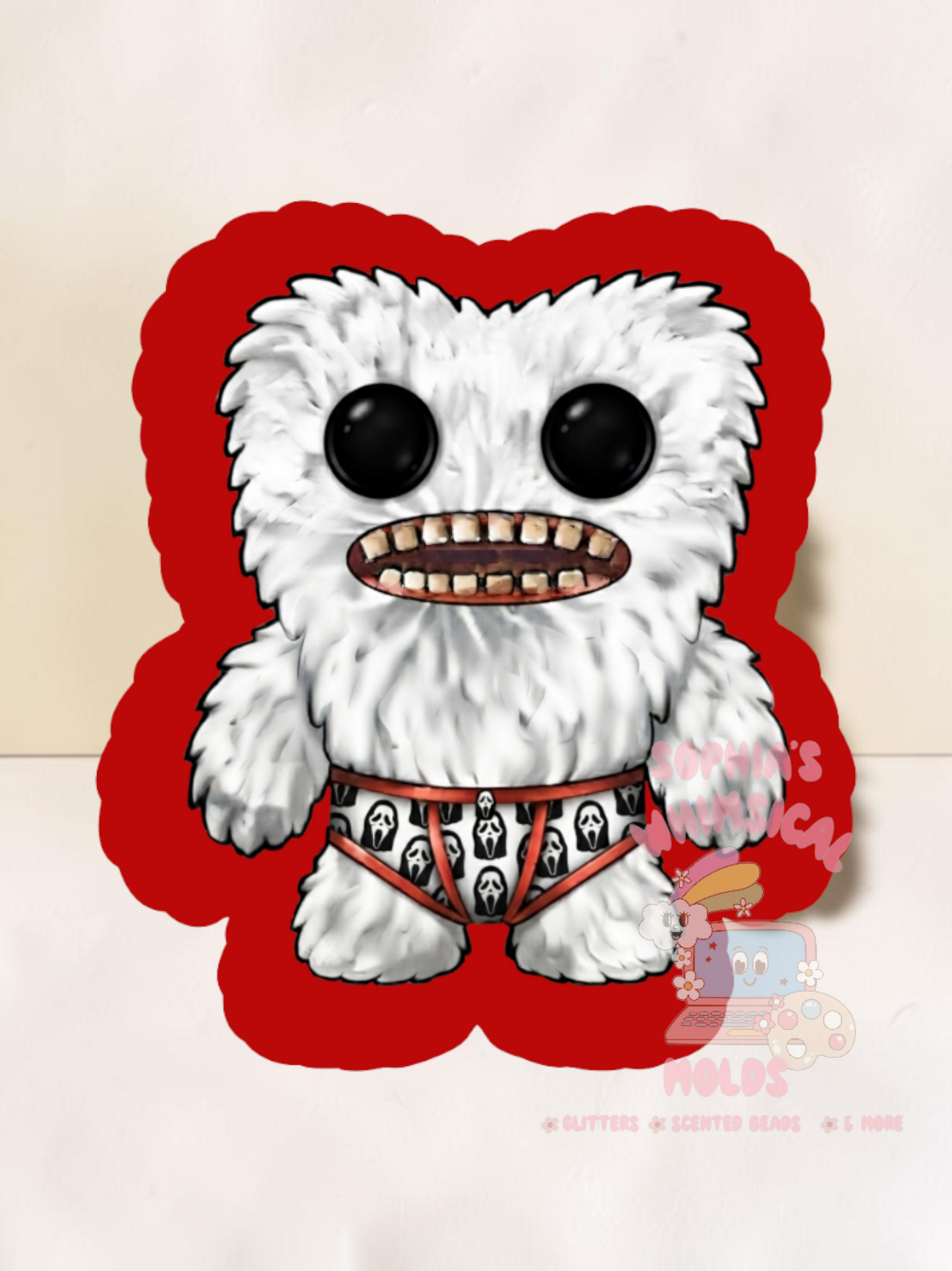 Fuzzy Fuggler - Cardstock Inserts for Silicone Mold