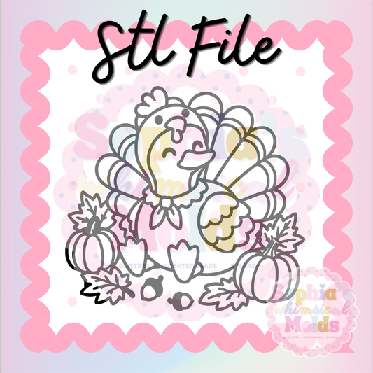 Goose Turkey STL - PNG/STL Digital Files