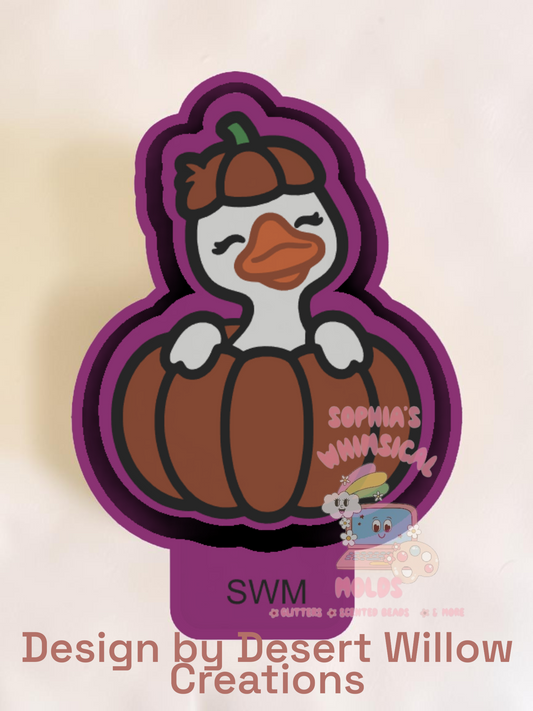 Goose in Pumpkin - Premium Silicone Mold
