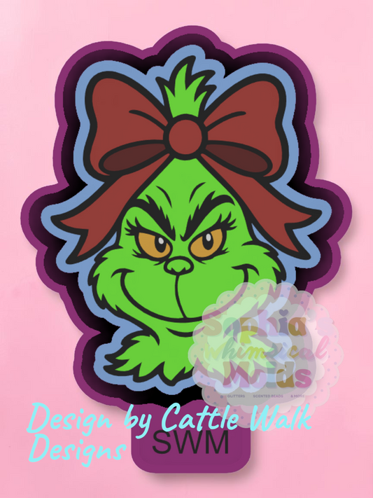 Green Bow - Premium Silicone Mold