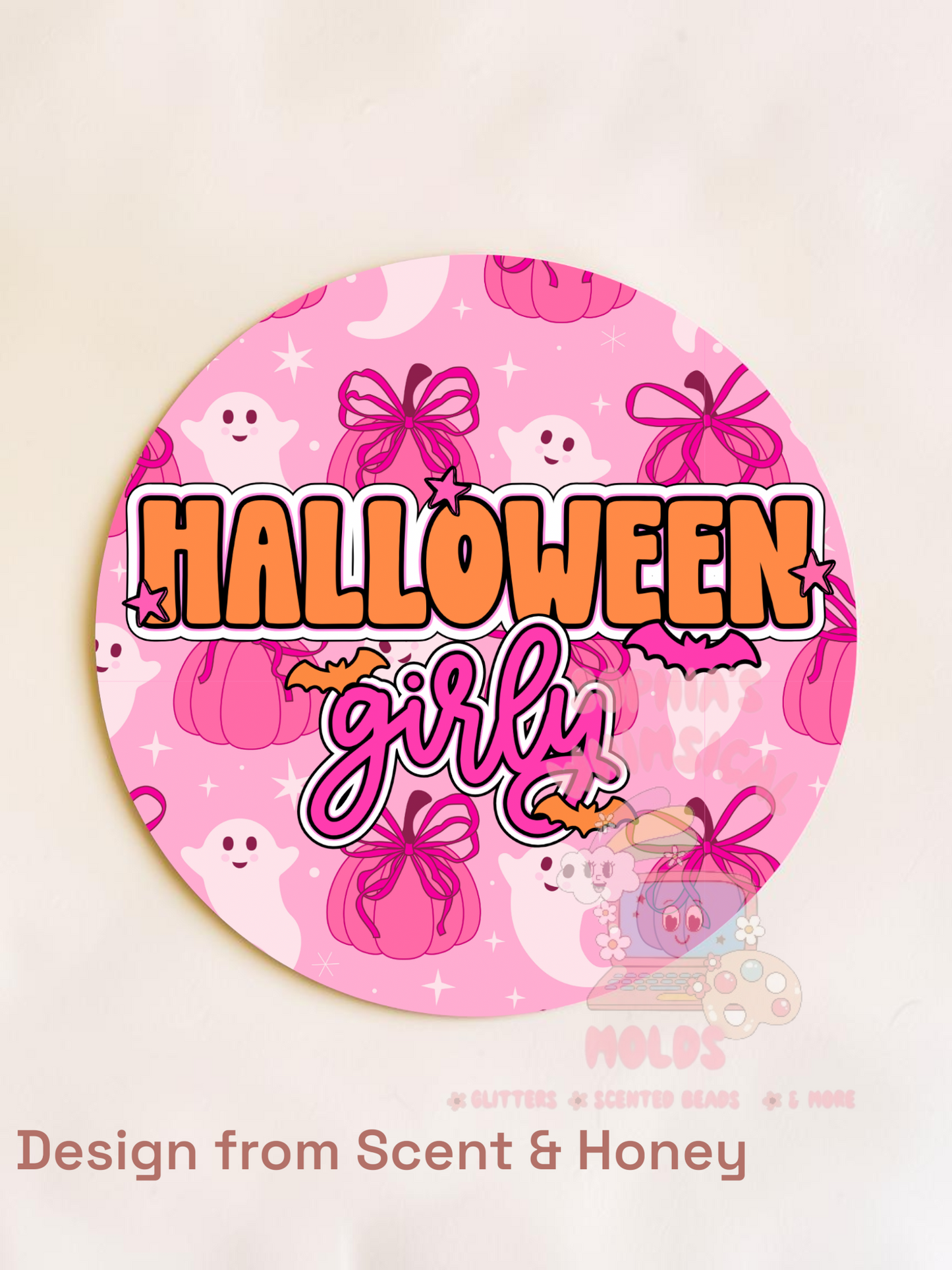Fall Round Cardstock - Cardstock Inserts for Silicone Mold