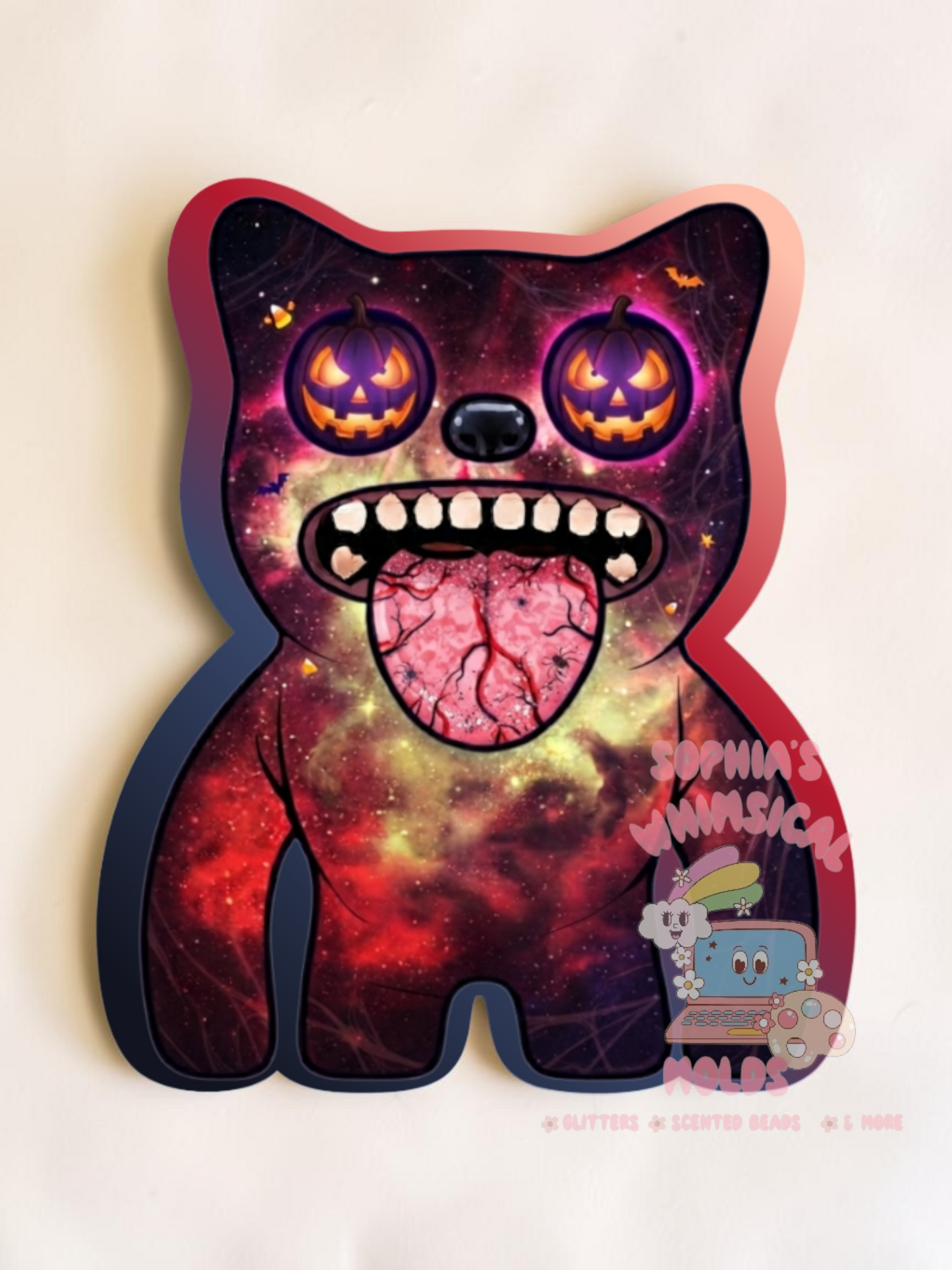 Alien Fuggler - Cardstock Inserts for Silicone Mold