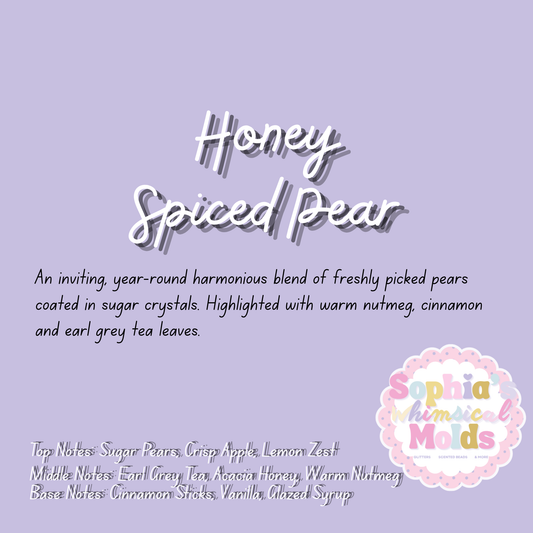 Honey Spiced Pear - Pre-Scented Aroma Beads