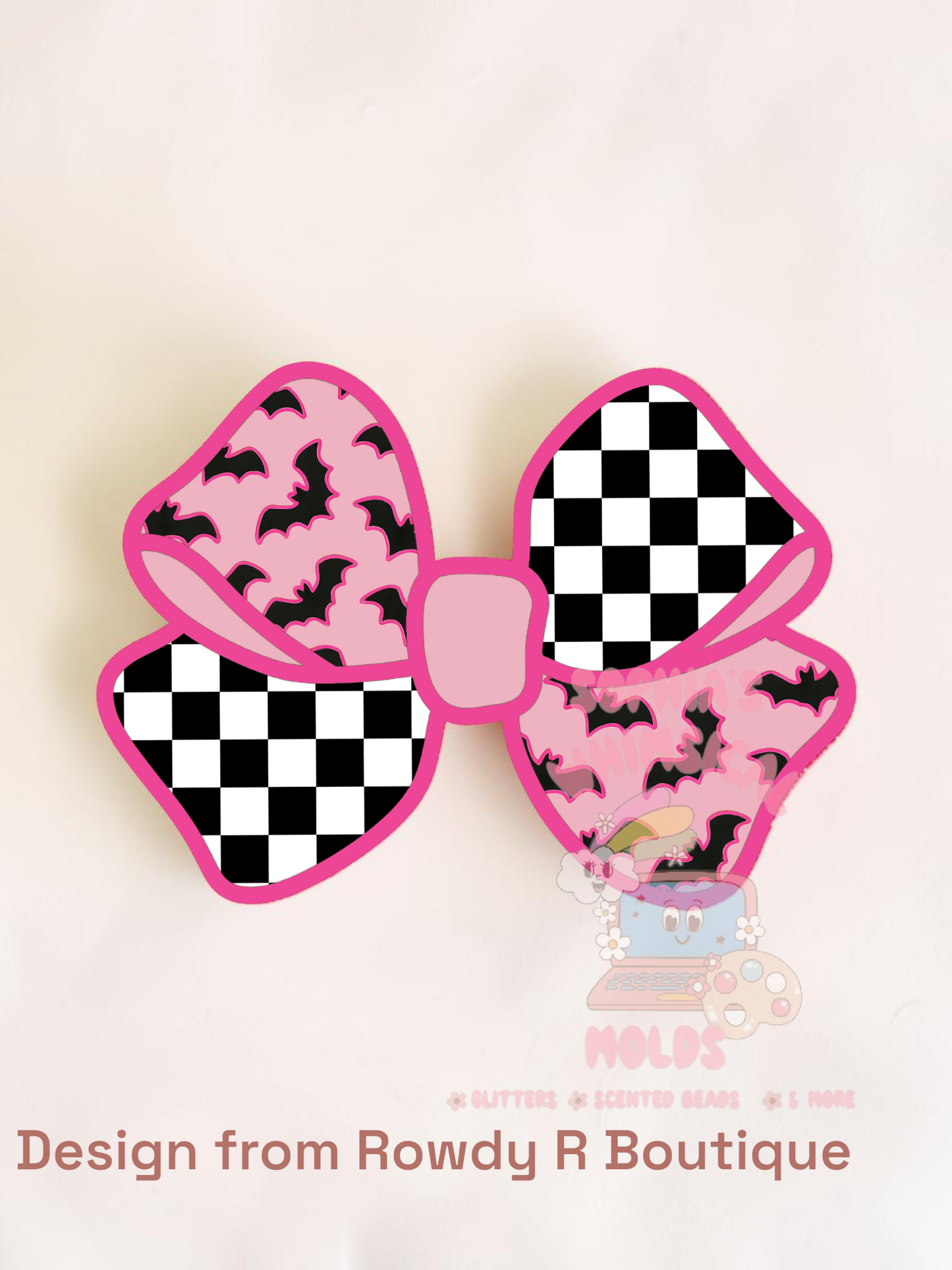 Fall Bow Cardstock - Cardstock Inserts for Silicone Mold