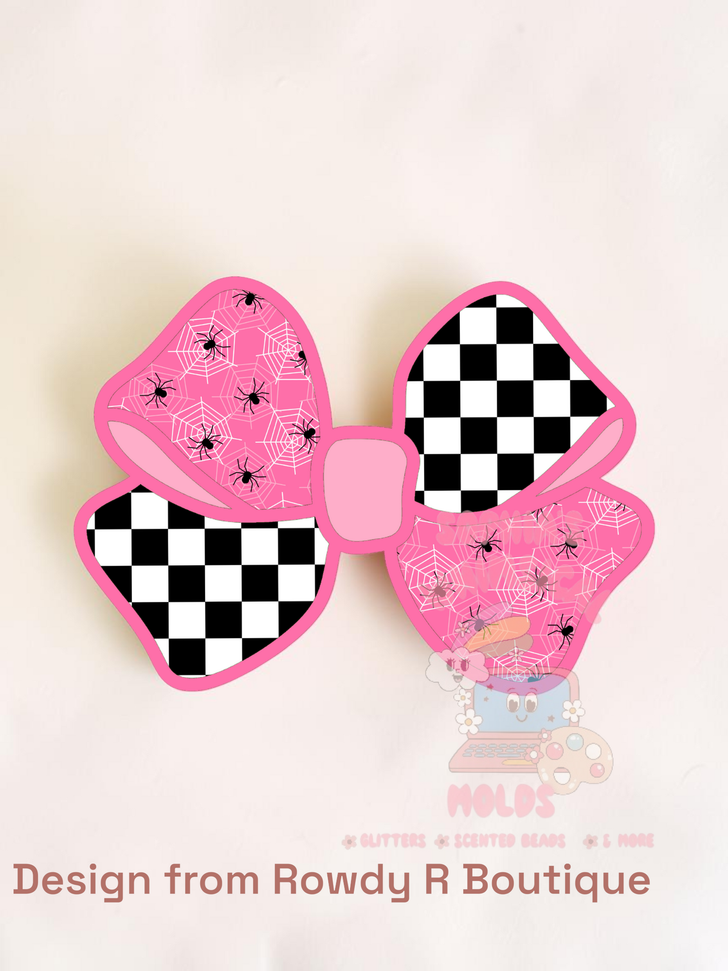 Fall Bow Cardstock - Cardstock Inserts for Silicone Mold