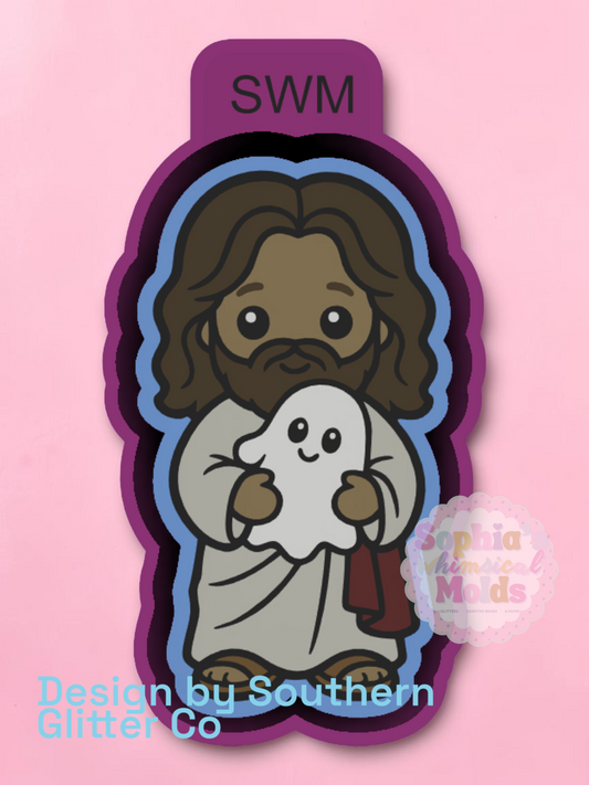 Jesus with Ghost - Premium Silicone Mold