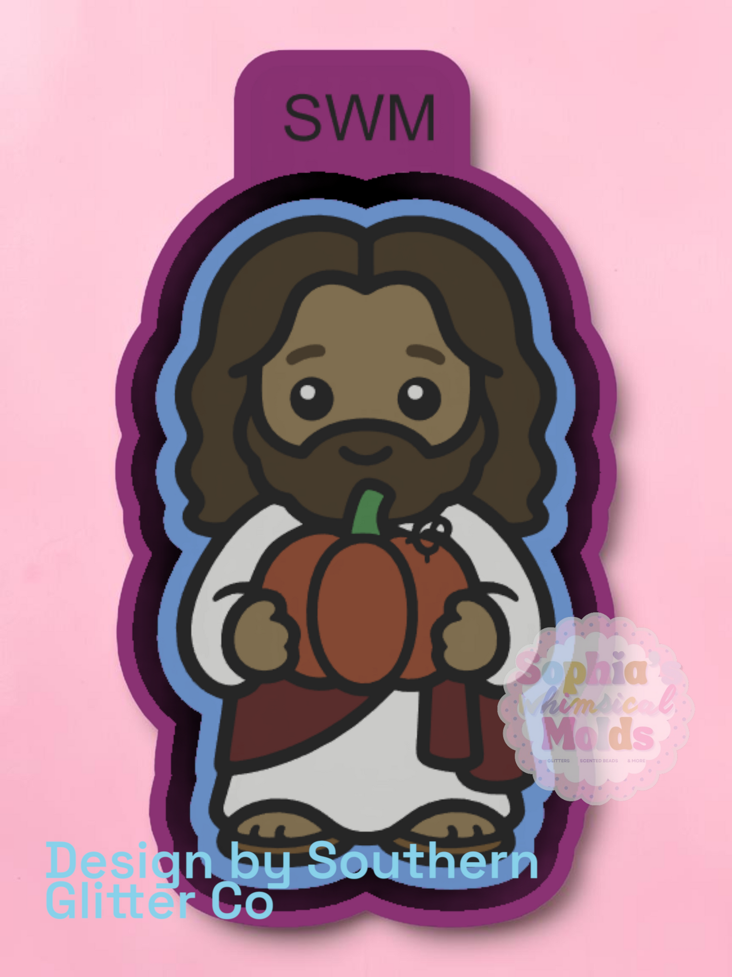 Jesus with Pumpkin - Premium Silicone Mold