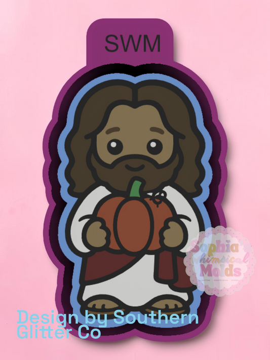 Jesus with Pumpkin - Premium Silicone Mold