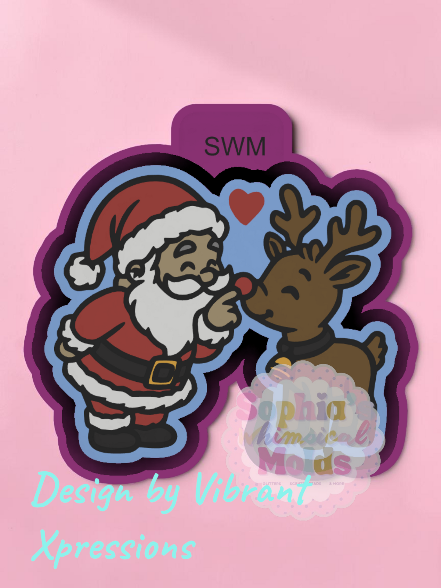 Nose Boop Santa - Premium Silicone Mold