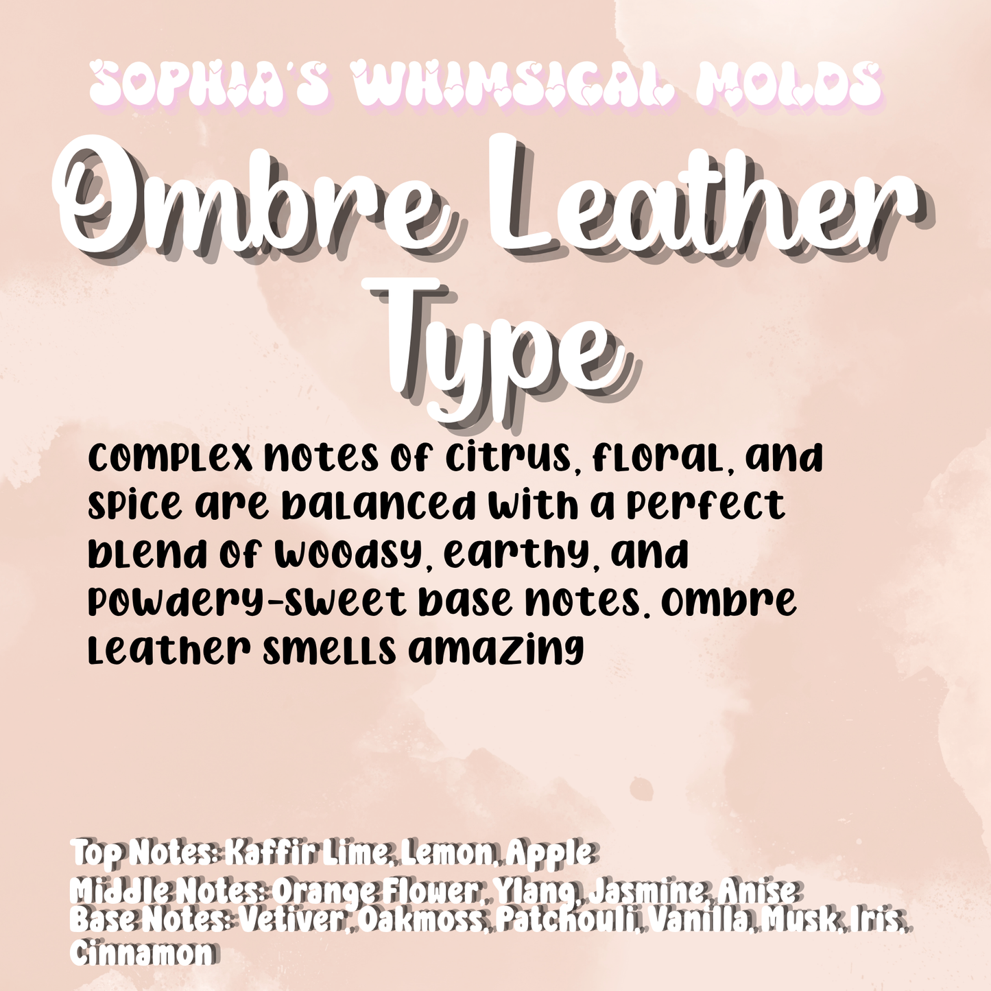 Ombre Leather - Pre-Scented Aroma Beads