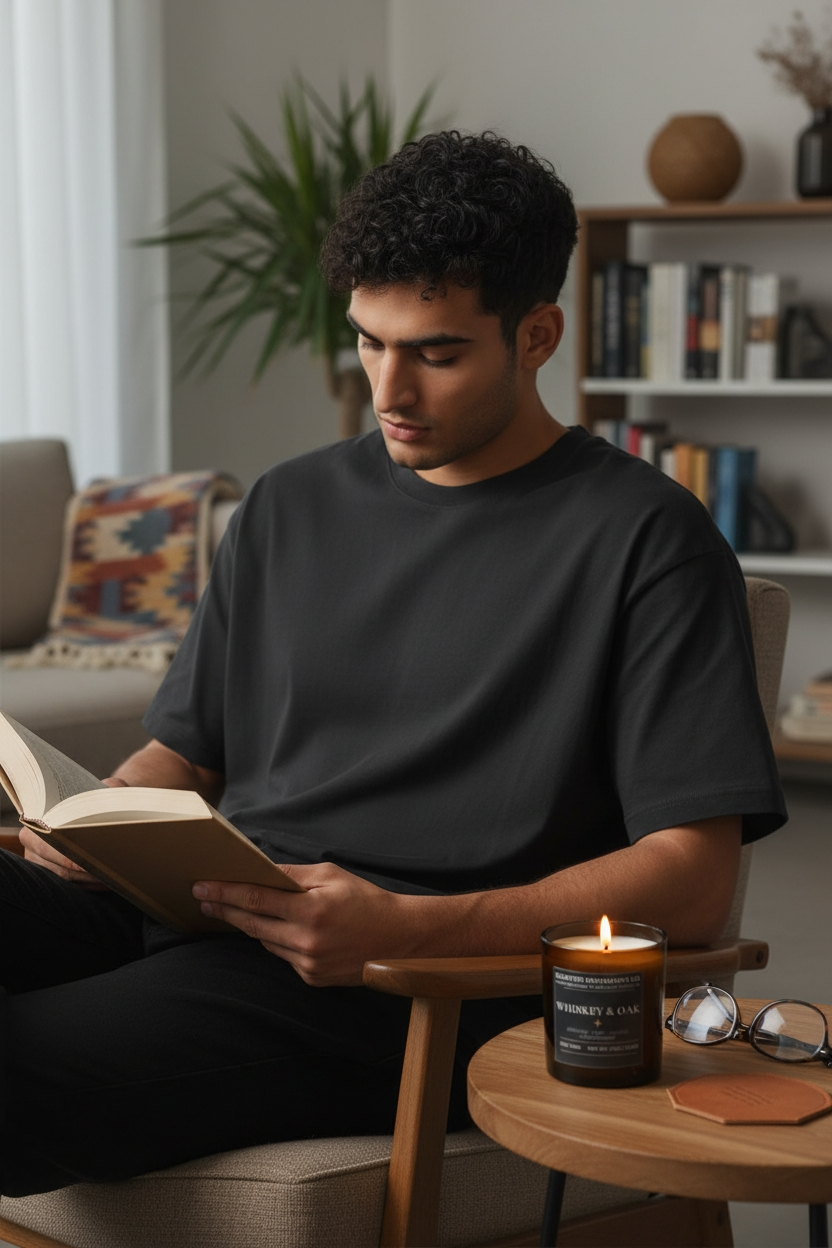 Whiskey & Oak – Soy Candle