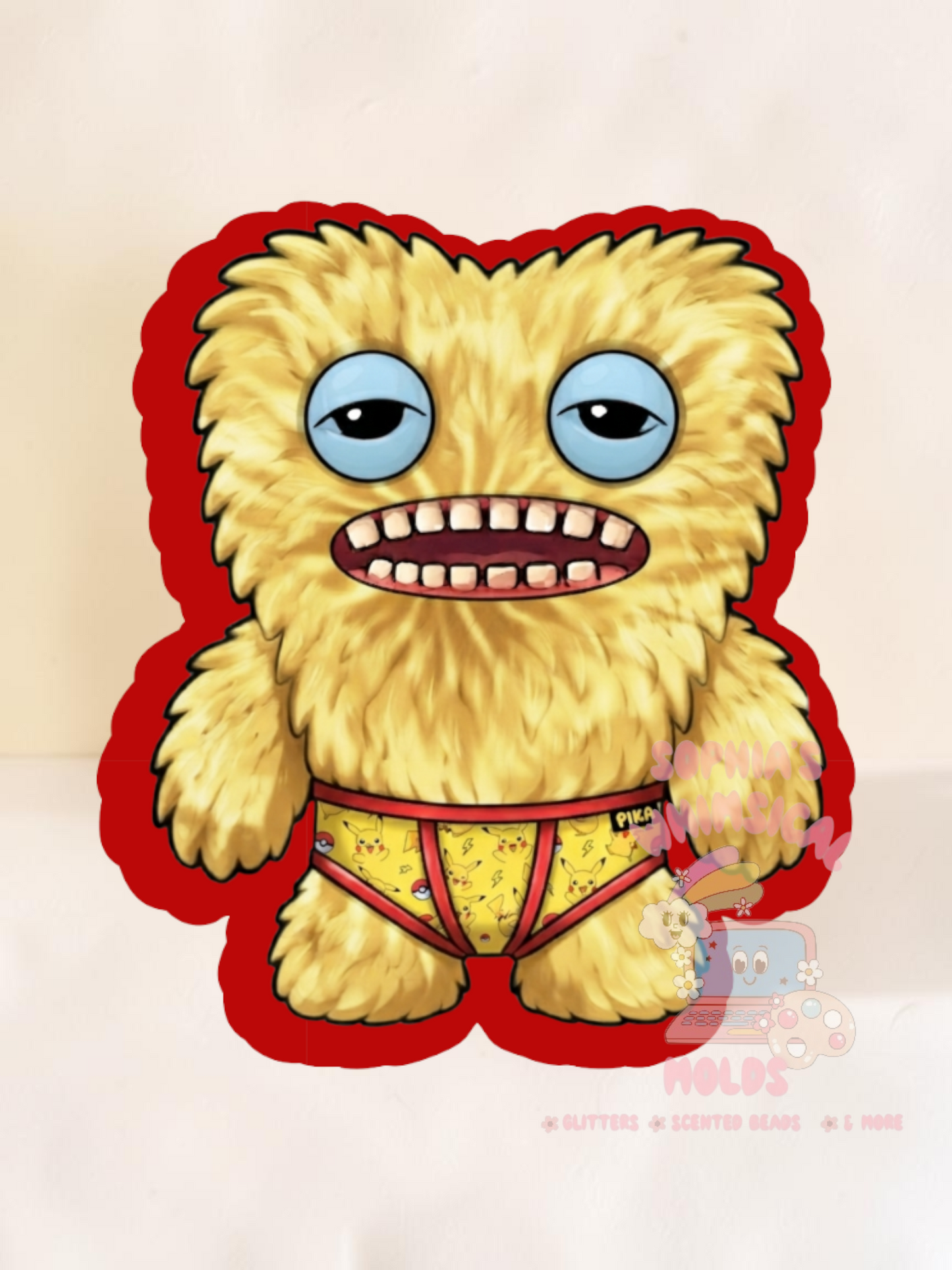 Fuzzy Fuggler - Cardstock Inserts for Silicone Mold
