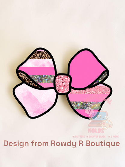 Everyday Bow Cardstock - Cardstock Inserts for Silicone Mold