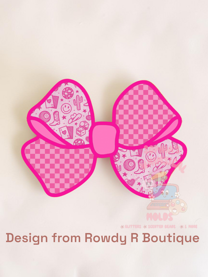 Everyday Bow Cardstock - Cardstock Inserts for Silicone Mold
