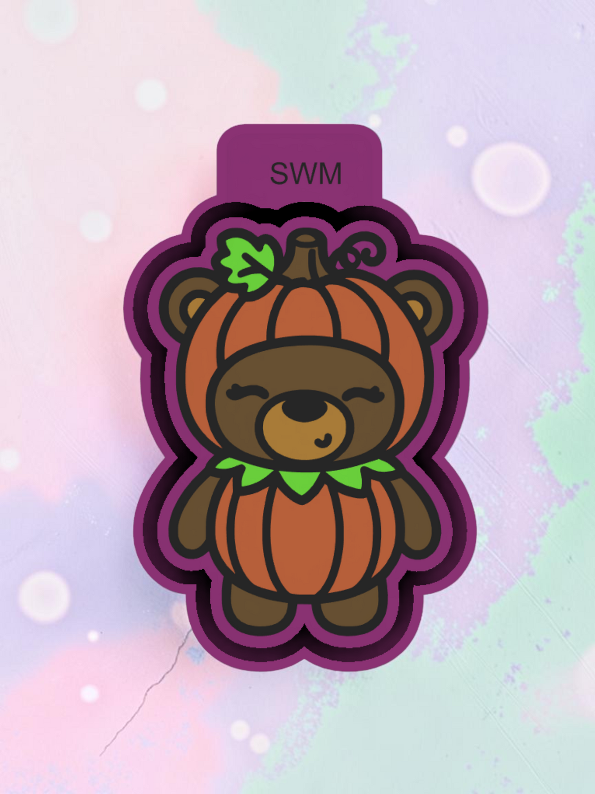 Pumpkin Bear - Custom Premium Car Air Freshener