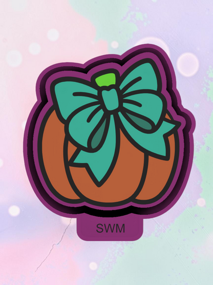 Pumpkin Bow - Custom Premium Car Air Freshener