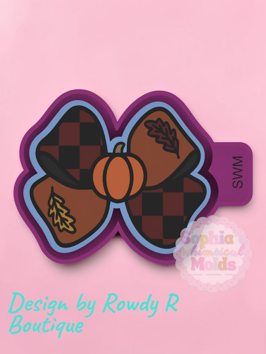 Pumpkin Floppy Bow - Premium Silicone Mold