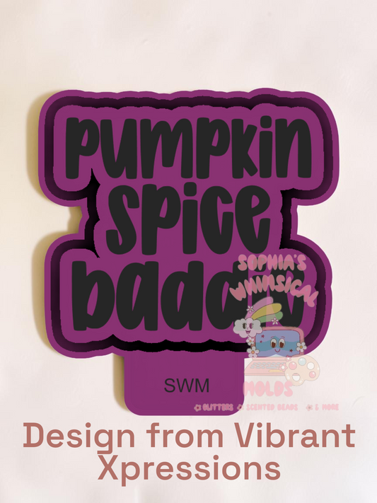 Pumpkin Spice Baddie - Premium Silicone Mold