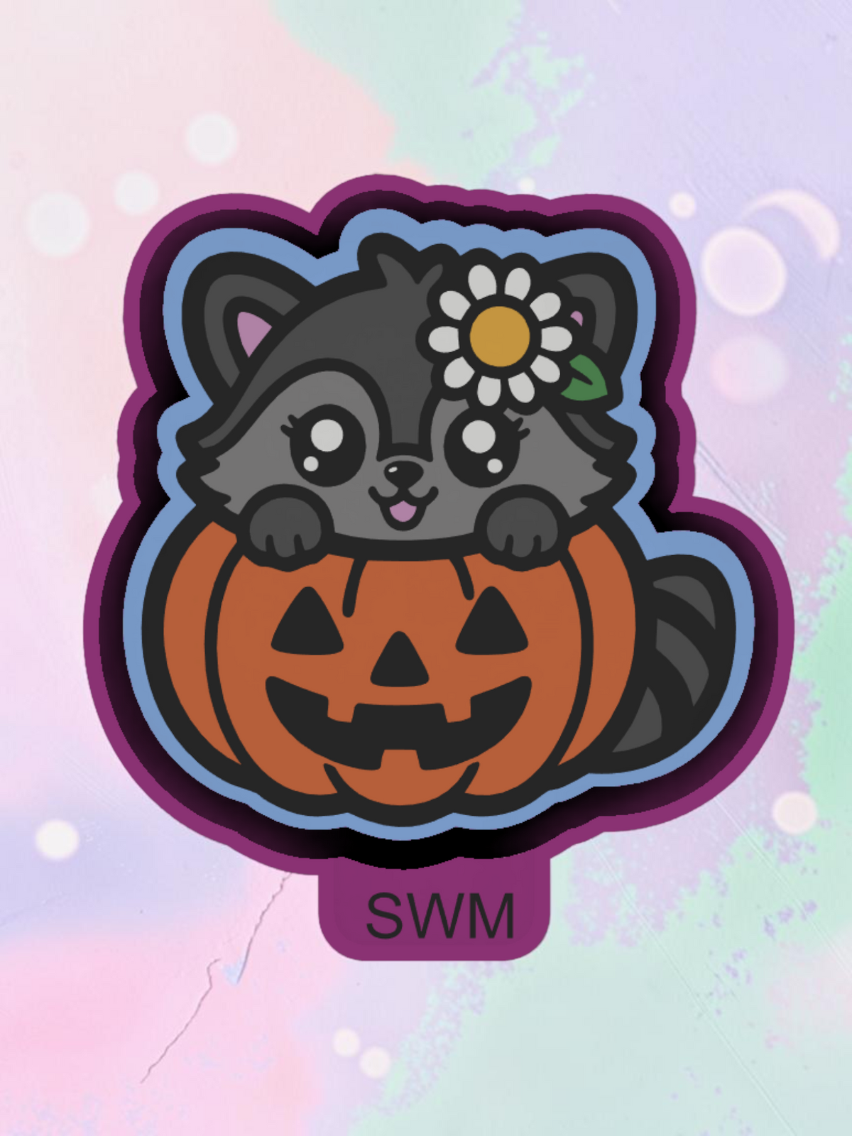 Raccoon Pumpkin - Custom Premium Car Air Freshener